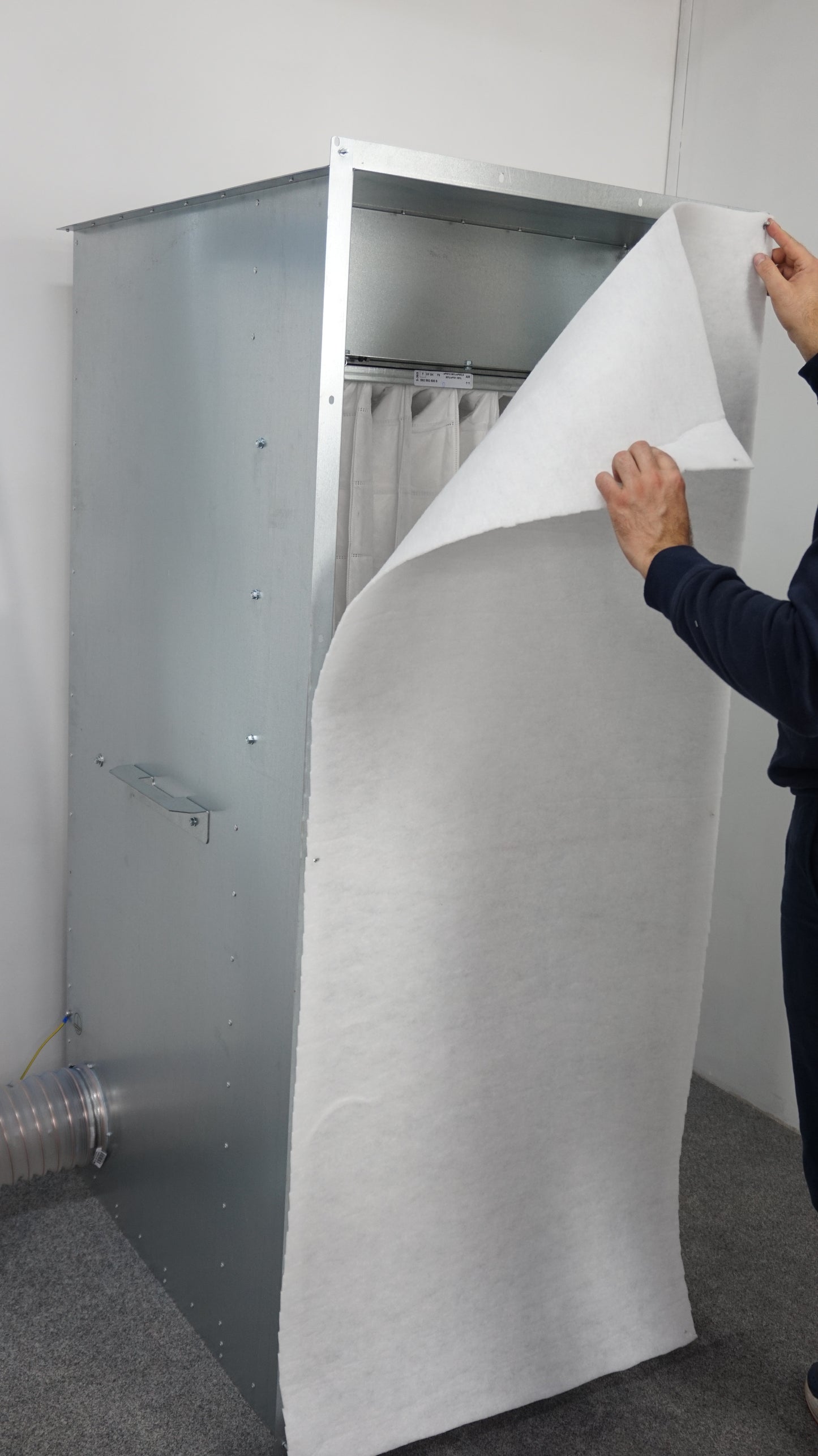 Priekšējais (lielais) filtrs NordicPulver XL nosūkšanas kabīnei